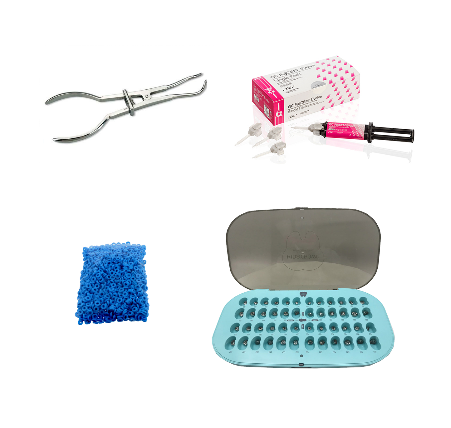 Starter kit, RVS, Melkmolaren, Cement, Separatie, Tang