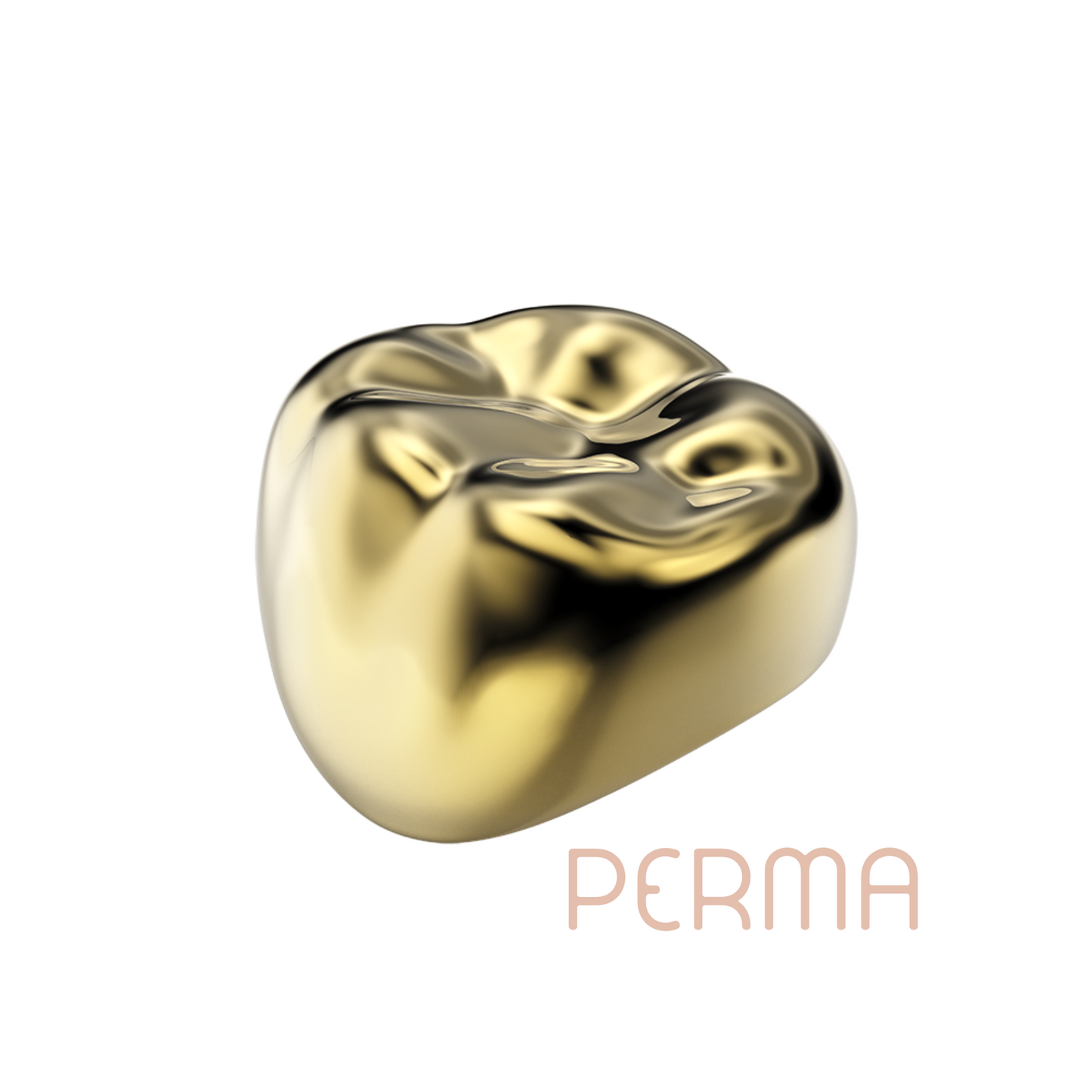 PERMA Kronen GOUD, Refill, Permanente Molaren